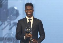 Vinícius y Aitana ganan los premios FIFA a mejores futbolistas del año vinicius, real, madrid, borussia,
