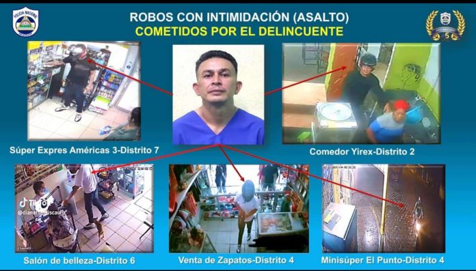 Foto: Ladrón de Managua / TN8 Foto: Ladrón de Managua / TN8