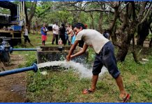 Restablecen servicio de agua en Aguas Agrias-Nandaime, beneficiando a 380 familias Foto: Restablecen servicio de agua en Aguas Agrias-Nandaime, beneficiando a 380 familias /Cortesía
