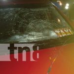 Anciano resulta gravemente herido tras ser atropellado en Managua Foto: Fuerte accidente con taxi en el sector de Las Mercedes, Managua / TN8