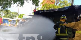 Foto: Inspección con bomberos de Nicaragua / TN8