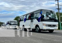 Nuevos 400 buses para Nicaragua: Algunos destinados a transporte intermunicipal Foto: Nuevos buses para el transporte de Nicaragua / TN8