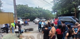 Foto: Fuerte accidente en el sector de Bello Horizonte, Managua / TN8