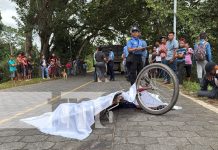 Un abuelo en bicicleta: La más reciente víctima de accidente mortal en Jalapa Foto: Trágico accidente en Jalapa, Nueva Segovia / TN8