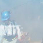 Brigadistas de Managua no descansan este diciembre para eliminar al zancudo Foto: Fumigación por toda Managua / TN8