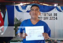 Entregan estímulos a privados de libertad destacados en Granada Foto: Reos con estímulos y reconocimientos en Granada / TN8
