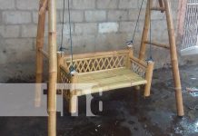 Nandaime apuesta por la sostenibilidad y el emprendimiento con muebles de bambú Foto: Muebles de bambú desde Nandaime / TN8