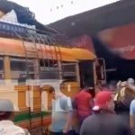 El grave error de un busero dejó 16 lesionados en Matagalpa Foto: Al menos 16 lesionados por accidente en la COTRAN de Guanuca, Matagalpa / TN8