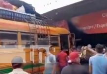 El grave error de un busero dejó 16 lesionados en Matagalpa Foto: Al menos 16 lesionados por accidente en la COTRAN de Guanuca, Matagalpa / TN8