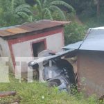 Dos víctimas mortales en accidente de tránsito en Nueva Segovia Foto: Accidente en el departamento de Nueva Segovia/TN8