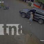 Cámaras de seguridad captan Impactante accidente en Managua