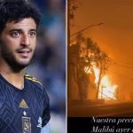 Carlos Vela pierde su lujosa casa por los incendios de California Foto: Carlos Vela pierde su casa en california /cortesía
