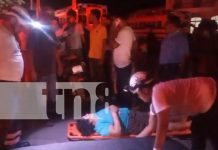 Mujer lesionada en Juigalpa tras ser atropellada por motociclista Foto: Mujer lesionada en Juigalpa tras ser atropellada por motociclista/TN8