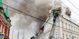 Foto: Incendio en Rusia /cortesía