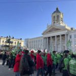 Protestas de transportistas en Bélgica exigen mejores pensiones Foto: Bélgica se paraliza /cortesía