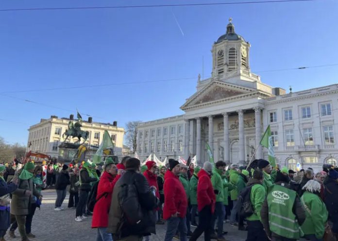 Foto: Bélgica se paraliza /cortesía