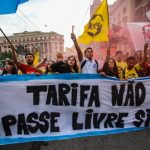 Masivas protestas en Brasil por el mayor aumento de tarifas de transporte Foto: Protestas en Brasil /cortesía