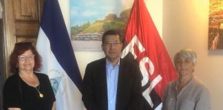 Foto: Presidenta de CEILER visita la Embajada de Nicaragua en Chile para abrir vías de colaboración /Cortesía