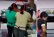 Brutalidad en México: mujer arrojó aceite hirviendo a vendedora Foto: Brutalidad en México: mujer arrojó aceite hirviendo a vendedora / Cortesía