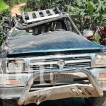Dos personas heridas en accidente de tránsito en Jalapa debido a falla mecánica Foto:Un vehículo pierde el control en Jalapa y termina volcán, dejando a dos personas heridas. La recomendación es revisar el estado mecánico./TN8