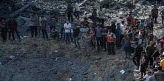 Foto: Denuncian genocidio en Gaza /cortesía