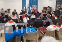 Embajada de Nicaragua en Cuba honra a Rubén Darío con niños pioneros en La Habana