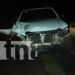 Explosión de llanta provoca accidente en puente Labu, en Siuna, sin víctimas fatales Foto: Explosión de llanta provoca accidente en puente Labu, en Siuna, sin víctimas fatales/TN8