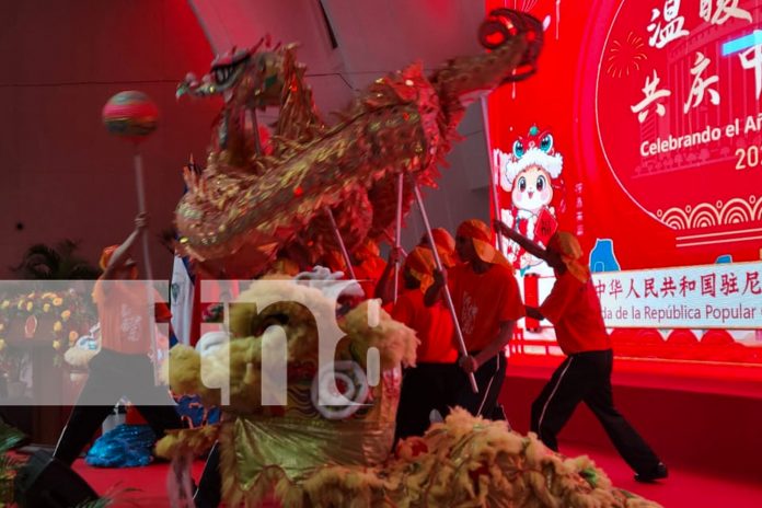 Foto: Nicaragua celebra el Año Nuevo Chino del Año de la Serpiente con danzas, cultura y un fuerte mensaje de cooperación con China /TN8 Foto: Nicaragua celebra el Año Nuevo Chino del Año de la Serpiente con danzas, cultura y un fuerte mensaje de cooperación con China /TN8