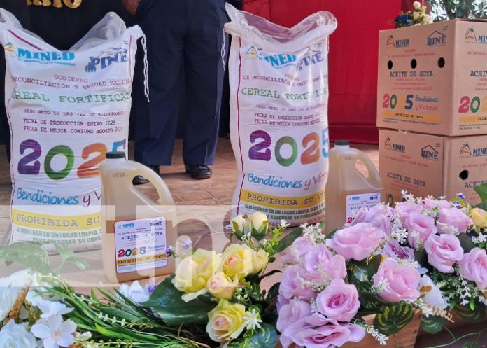 Foto: Merienda escolar 2025 llega a Carazo /TN8 Foto: Merienda escolar 2025 llega a Carazo /TN8