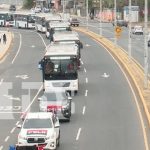 ¡Bendiciones sobre ruedas! Nicaragua recibe 110 autobuses desde China Foto: ¡Bendiciones sobre ruedas! Nicaragua recibe 110 autobuses desde China/TN8