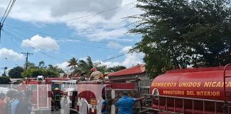 Foto: Incendio en El Rosario, Carazo, provocado por quema de basura afecta área de panadería/TN8