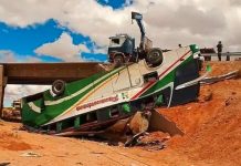 Tragedia en Bolivia: Accidente de autobús deja 19 fallecidos y 9 heridos Foto: Tragedia en Bolivia: Accidente de autobús deja 19 fallecidos y 9 heridos/Cortesía