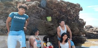 Foto: Familias disfrutan el primer fin de semana del año en Casares y La Boquita/TN8