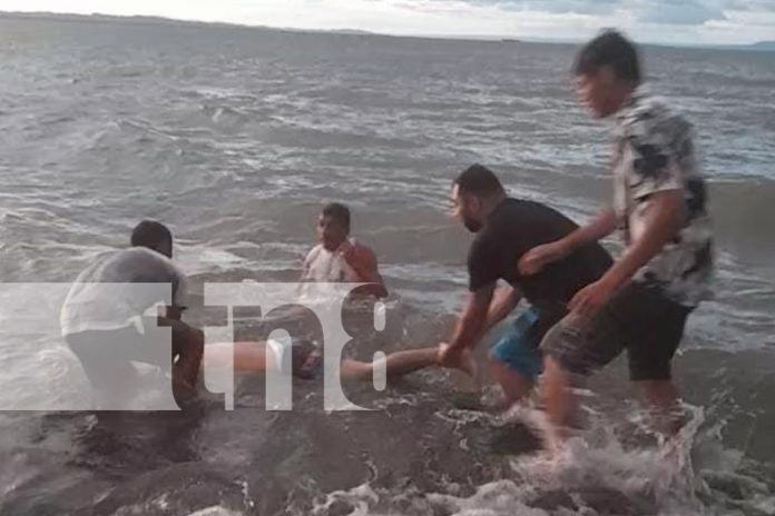 1 Foto: Primer fallecido por sumersión en la Isla de Ometepe: Masaya de luto por la pérdida/TN8