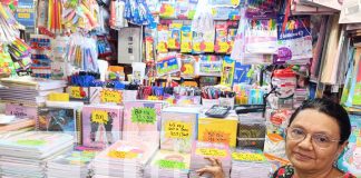Foto: Comerciantes de Managua anuncian ferias escolares /TN8