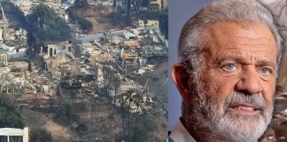 Foto: Mel Gibson recorre las ruinas de su casa en Malibú /Cortesía