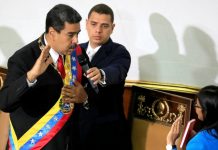 Nicolás Maduro renueva su compromiso de lealtad al legado y lucha de Hugo Chávez Foto: Nicolás Maduro es juramentado como Presidente /Cortesía