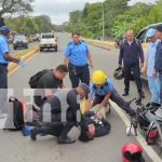Foto: Viva de milagro al sobrevivir a accidente en Diriomo /TN8