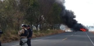 Foto:Enfrentamiento en Guanajuato deja 10 presuntos criminales muertos