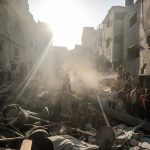 El número de palestinos asesinados por Israel en Gaza asciende a 46.707 Foto: Bombardeos en Gaza /cortesía