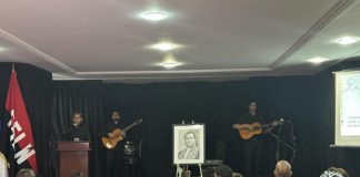 Foto: Poetas y artistas honran a Rubén Darío en el Teatro Nacional de República Dominicana /Cortesía