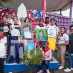 Familias de Bilwi celebran el 158 aniversario de Rubén Darío con arte y poesía Foto: En el emblemático parque Rubén Darío de Bilwi/TN8