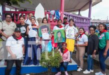 Familias de Bilwi celebran el 158 aniversario de Rubén Darío con arte y poesía Foto: En el emblemático parque Rubén Darío de Bilwi/TN8