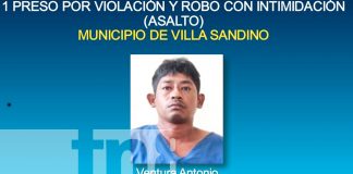 Captura de 9 ciudadanos y esclarecimiento de homicidio en Villa Sandino, Chontales