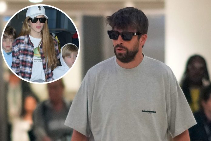 Foto: Piqué se muda a Miami para cuidar a sus hijos /Cortesía