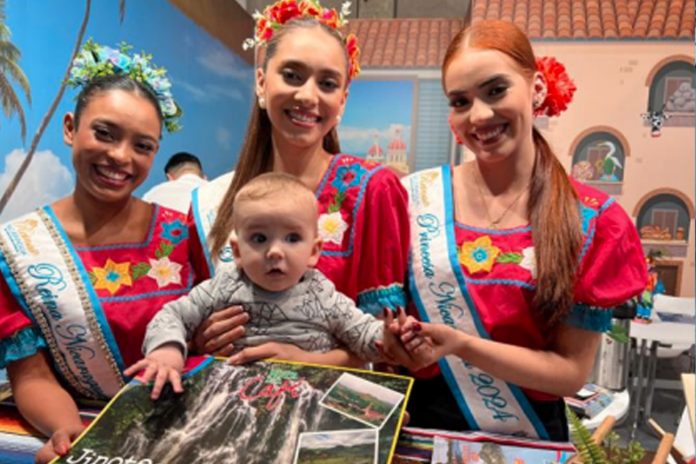 Foto: Reina Nicaragua y sus Princesas presente en la Feria Internacional de Turismo en España / Cortesía
