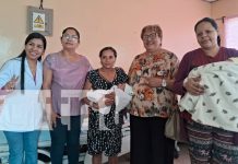 Celebración y agradecimiento por el primer nacimiento del 2025 en Carazo