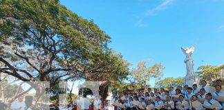 Foto: celebración del 158 aniversario del natalicio del Príncipe de las Letras Castellanas, Rubén Darío/TN8