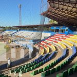 Estadio Efraín Tijerino en Chinandega alcanza un impresionante 50% de remodelación Foto: Inversión millonaria para el disfrute del deporte en Chinandega /TN8