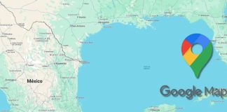Foto: Google renombrará el golfo de México como golfo de América /Cortesía